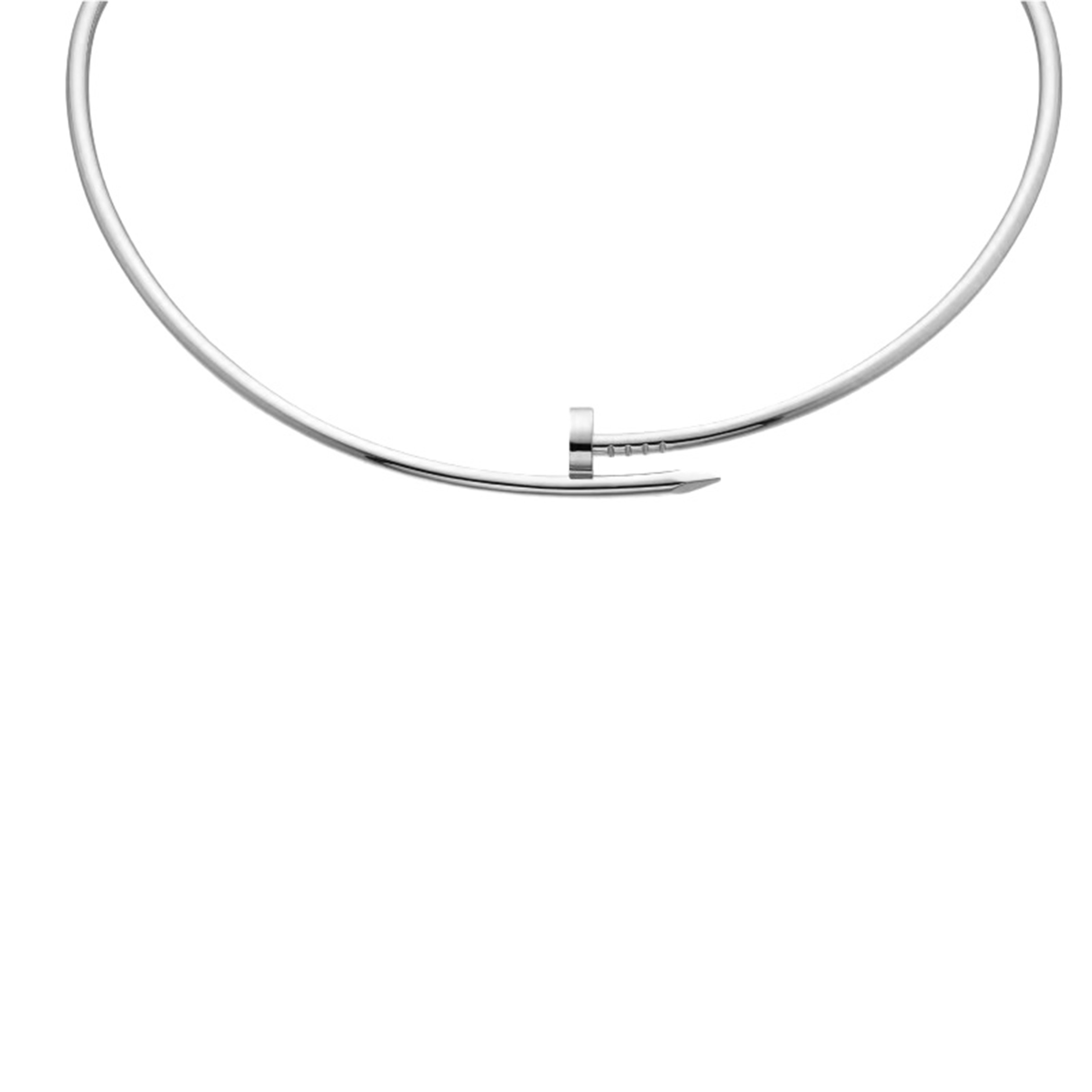 CARTIER JUSTE UN CLOU TORQUE NECKLACE, SMALL MODEL B7224790